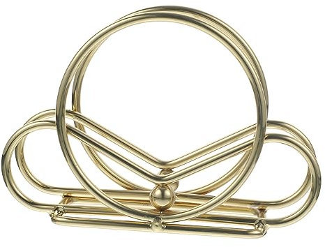 CANIGHT Metallischer Serviettenhalter Für Tisch Eleganter Napkin Stand Aus Für Küche Restaurant Bar Und Veranstaltungen Vinyl Record Holder Geeignet