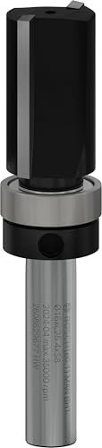 Bosch 1x Broca fresadora de recorte al ras PRO con cojinete superior (para Madera blanda, Madera dura, Ø 16 mm, Professional Accesorios Fresadora portátil, Fresadora para recorte)