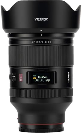 VILTROX AF 35mm F1.2 LAB Kameraobjektiv für Sony FE Vollformat Autofokus Große Blende