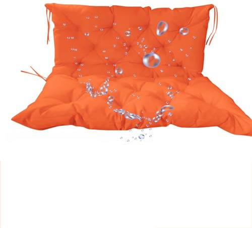 Coussin de jardin confortable pour mobilier de jardin - 150 x 100 cm - Pour mobilier de jardin - Coussin de dossier polyvalent pour terrasse et balançoire hollywoodienne