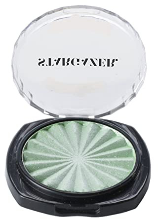 Star Pearl Eye Shadow Envy Green. Un'ombra di perla ad alta brillantezza che può essere utilizzata come evidenziatore.