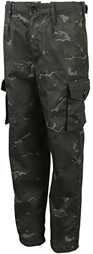 Kombat UK Pantaloni da Combattimento Unisex per Bambini