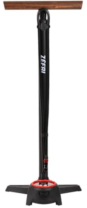 Zefal Profil MAX FP60 Z-Turn Bomba de Piso, Unisex Adulto, Negro