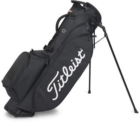 Titliest Players 4 Stand Bag, Unisex-Adult, Black
