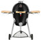 Faokate Schwerer Eisen-Holzkohlegrill, 45,7 / 55,9 cm, tragbar für Outdoor-Grill (55,9 cm breit)