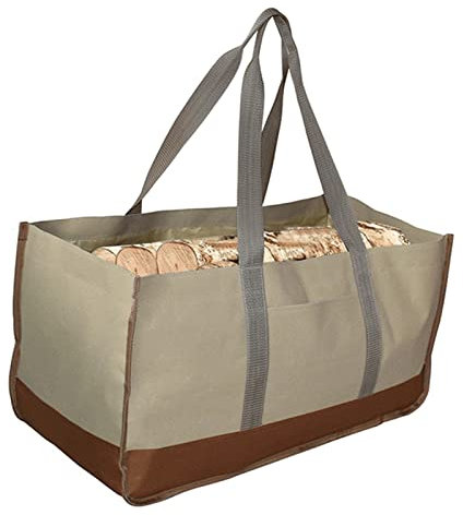 Firewood Bag Firewood Carrier Bag Outdoor Log Carrier Bag Fireplace Firewood Storage Bag Totes Holders Canvas Wood Carrier for Firewood Best for Carrying Wood at Home or Camping
