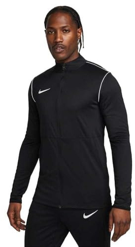 Nike FJ3022-010 M NK DF PARK20 TRK JKT K R Jacket Men's BLACK/WHITE/WHITE Size XL