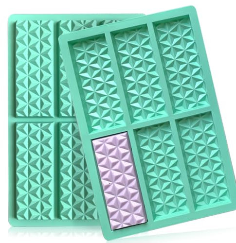 Bzzerumy Silikon Schokoladenform - Perfekt für Dubai Schokolade, Pistazie Kadayif, Engelshaar, Pralinenform, Backen, Antihaft, Vielseitige Silikonformen, Langlebig, Leicht zu Reinigen(grün)