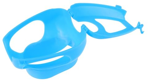 ULTECHNOVO Fijador para Palomas 2 Piezas Color Azul, Herramienta Fija de Plástico para Alimentación y Medicación de Aves, Suministros para Palomas y Cuidado en Hogar y Tienda de Mascotas