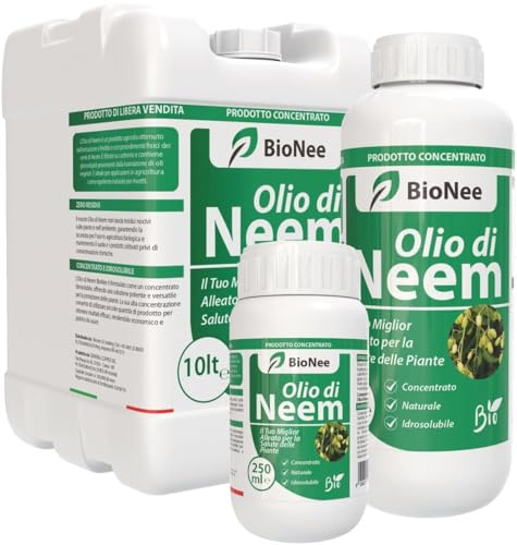 Olio di Neem - insetticida naturale Concentrato - biologico solubile in acqua (1 litro)
