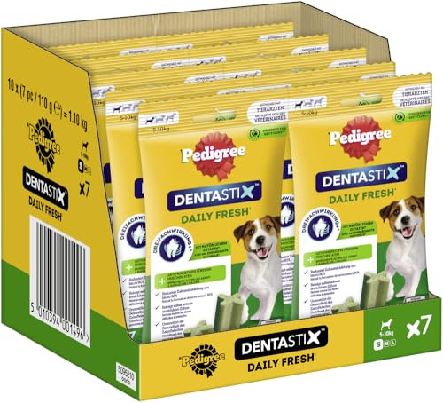 PEDIGREE Denta Stix Fresh/Zahnpflege-Snack für kleine Hunde