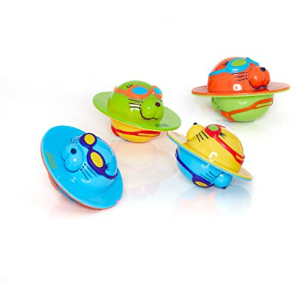 Zoggs Unisex Baby 4 Pack Kids Seal Flips Pool, Multicolour, One Size UK