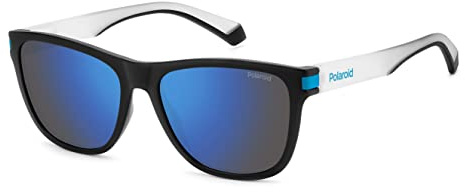 POLAROID PLD 2138/S Occhiali da sole da uomo Nero e Blu Opaco