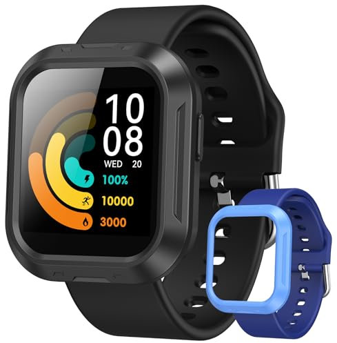 Parsonver Smartwatch Kinder für 6-16 Jahre, IP68 Kinderuhr Fitness Tracker für Jungen mit Gewohnheitsbildung, Herzfrequenz, Schlafmonitor, 20 Sportmodi, Schrittzähler, Jungen