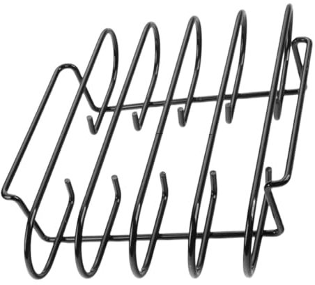 Mikikit Côtes De Barbecue Acier Inoxydable De Rôtisserie Acier Inoxydable Barbecue Extérieur De Camping Petite De Casserole De Jardin