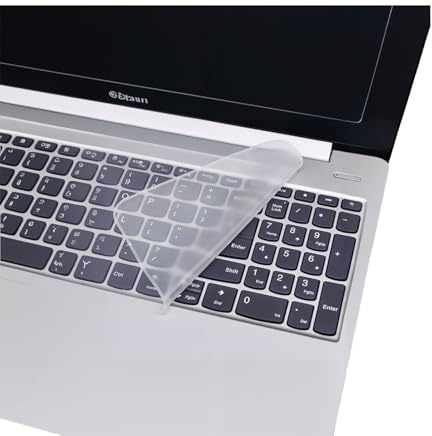 2 Piezas 365 * 135mm Funda para Teclado Portátil, Protector Silicona Universal para Teclado De Pc Portátil 15-17”, Antipolvo, Cubierta Lavable, Resistente A Líquidos Y Reutilizable