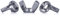 YoiYee M10 Wing Nut, 304 Stainless Steel(A2-70), Pack of 10