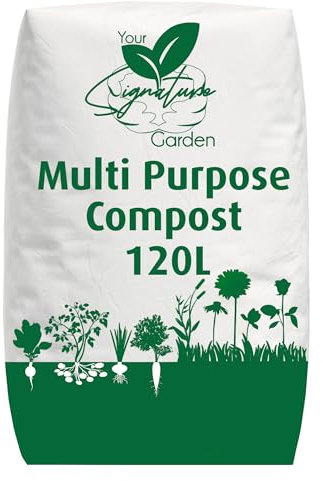Laeto Multi Purpose Compost 120L - Premium Potting Compost for Healthy Growth Top Grade Potting Soil Peat Free for Flowers, Vegetables & Plants