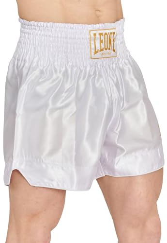 LEONE 1947, Pantaloncino Kick Basic 2 Unisex – Adulto Bianco XL AB970