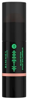 Rimmel Full Volume Collection Multi-Stick Lèvres & Joues, 320 Rose Beam, Blush, Application facile, Tenue toute la journée, 6 g