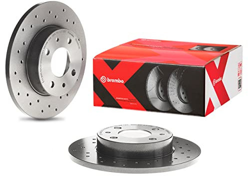 Brembo 08.5085.11 - Disco Freno con Verniciatura UV (Set di 2) - Anteriore e Posteriore