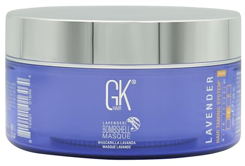 GK HAIR Global Keratin Lavender Bombshell Masque GK Hair (200g 7.05 Fl Oz) Coloring Mascarilla Hidratante Púrpura Semi Permanente Color de Cabello Pigmentos