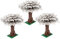 Steinchenshop 3X Modellbäume – Klemmbaustein Baum Set aus 342 Steinen – Zubehör für City Bauwelten & Dioramen – Kompatibel mit gängigen Bausteinsystemen – ideales Ergänzungsset ab 8 Jahren