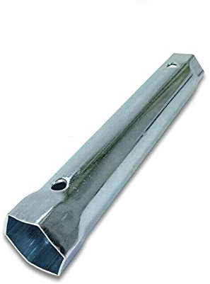 Metrischer Rohrsteckschlüssel, 34 mm-40 m, extra lang, Sechskant-Hohlkastenschlüssel für Duschventil-Steckdose