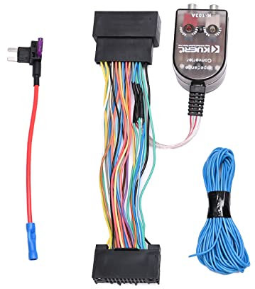 VIKKSAER Factory Radio Add-A-Subwoofer Amplifier Wire Harness Compatible with Ford 2011-2018