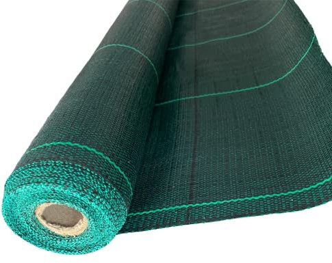 eacommerce - Telo Pacciamatura 100gr/mq | Anti-Erbacce, Anti-UV, Permeabile | Polipropilene Resistente, Verde 1,65x100 Metri