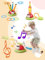 Fullware Geschenk Kinder Junge Mädchen 5 6 7 8 9 Jahre Ringwurfspiel! Jump Rope! Rocket Launcher! 3 in 1 Outdoor Spielzeug, Gartenspielzeug Kinder mit Musik, 4 Geschwindigkeiten, Fernsteuerung