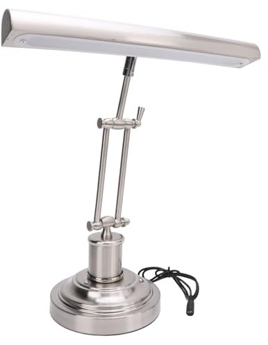 LED Klavierlampe mit Dimmer, Klavierlichtlampe für Klavier, Touch Nachttischlampe, Moderne Kleine Lampe für Schlafzimmer, 3000 K Bis 6000 K 85 CRI Notenpultleuchte (EU-Stecker)