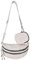 Marjoramy Kleine Damen Umhängetaschen,Bauchtasche Damen,Gürteltasche,Hüfttasche,Mit Verstellbar Abnehmbar Breiter Gurt,Pu Bauchtasche,Für Weiblich Crossbody Bag (Weiß)