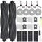 DrRobor Accessori per Dreame L10s Ultra Gen 2/L10s Pro Ultra Heat/X30 Ultra/Mova E30 Ultra | 2 Spazzole Principali, 4 Sacchetti Per La Polvere, 4 Filtri Hepa, 4 Spazzole Laterali, 4 Wischtücher
