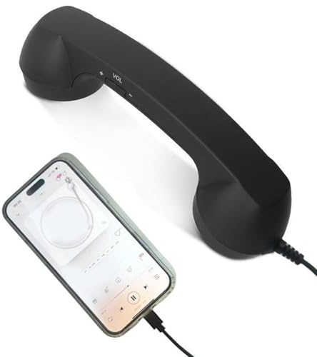 Retro Telefonlur För Mobiltelefoner Retro Type-C Klassiska Hemtillbehör med