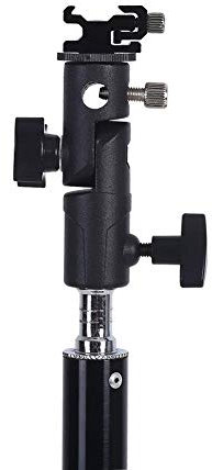 Kamera Blitzhalter, Schuhhalterung für Regenschirmhalterung für Blitzhalter aus Aluminiumlegierung Typ E