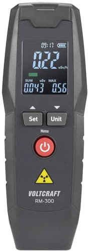 VOLTCRAFT RM-300 Geigerzähler Strahlung: Beta, Gamma, Röntgen akustischer Warnton