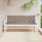 Xichuzi Gartenbank-Auflagen 2 STK. Taupe 180x50x7 cm Oxford-Gewebe, Stuhlkissen, Sitzpolster, Sitzauflagen Für Bänke, Bankkissen, Sitzbankauflagen, Polster Sitzbank - 361724