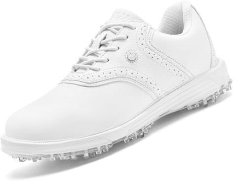 ULTIANT Chaussures de Golf Homme, Imperméables et Confortables, Modèle Classique avec Semelle Anti-Dérapante, Respirantes et Léger, Adaptées pour Le Jeu de Golf et l'Entraînement sur Fairway