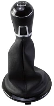 För VW För GOL För G4 För G5 5-växlad Manuell Växellåda Handbollsskydd ABS Manuell Växellåda Handbollsskydd Växlad Växelvredsknopp(Black 5 speed)