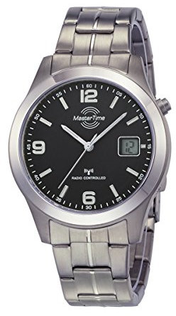 Master Time Funk Quarz Herren Uhr Analog-Digital mit Titan Armband MTGT-10349-22M