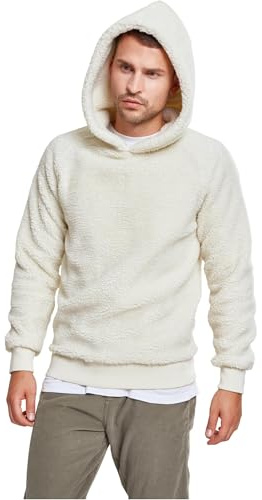 Urban Classics herr sherpa hoodie Tröja med huva (1-pack)