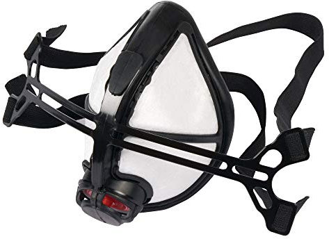 Trend Masque de protection respiratoire Stealth Lite Pro FFP3 (NR D) pour une protection toute la journée, comprend 1 support réutilisable et sangle de tête et 1 filtre, STE/LP/ML