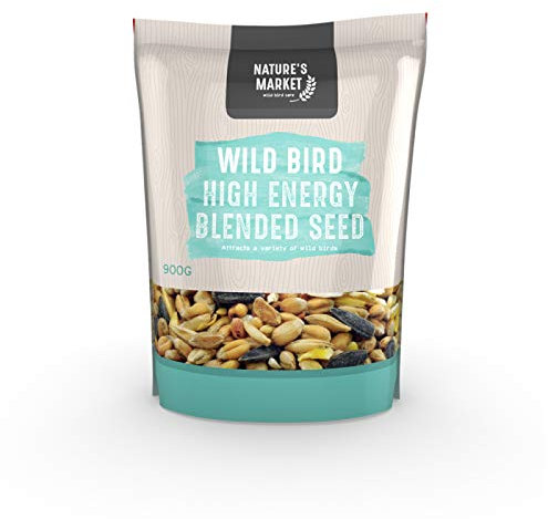 Garden Mile® Vogelfutter-Samen zum Aufhängen von Nusssamen, Vogelfutterstation für Talgkuchen, Meisenknödel, Outdoor, Garten, Terrasse, perfekt für Garten, Wildvögel, Wildtierfutter (900 g,