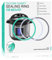 6 Quart Instant Pot Sealing Ring - Replacement Pinch Test 100% Silicone Gasket Seal Rings for 6 Qt Instapot Programmable Pressure Cooker - Insta Pot Accessories Fit for 6QT 3-Pack