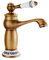 Grifo Lavabo Antiguo Monomando Baño Vintage Estilo Grifería Mezclador,Grifo de Cuenca Individual de Control Rústico Baño (Antiguo)