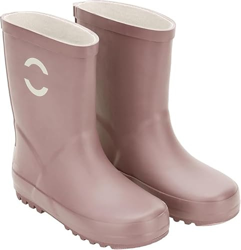 Mikk-line Stivali di gomma per bambino | Stivali da pioggia con dettagli riflettenti – Impermeabili, leggeri e antiscivolo, comodi stivali per bambino per tutte le stagioni, Rosa