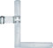 Connex Fensterwinkelband - 250 x 200 x 30 mm - Ø 13 mm - links - verzinkt/Fensterladen-Winkelband/Fensterband/Winkel-Ladenband/Scharnier/Beschlag für Fenster, Tore & Türen / DYB2901531