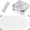 Wasserdicht Plane transparent, Reißfest Windschutz Plane, Kälteschutz und Wärmeerhaltung, aus PVC Faltbar mit Seil für Pavillons, Carports, Balkon, Gewächshaus und mehr - 3x6M