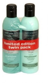 Alberto Balsam Tea Tree Tingle shampoo and Conditioner 400ML